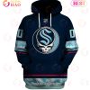 Grateful Dead & St. Louis Blues V2 Personalized Name & Number 3D Hoodie