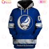 Grateful Dead & St. Louis Blues V2 Personalized Name & Number 3D Hoodie