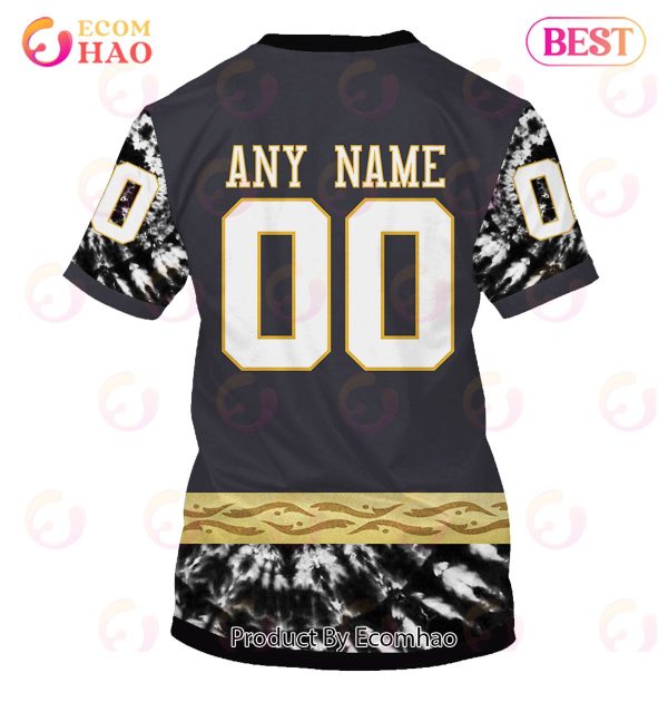 Grateful Dead & Vegas Golden Knights V2 Personalized Name & Number 3D Hoodie