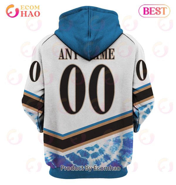 Grateful Dead & Washington Capitals V1 Personalized Name & Number 3D Hoodie
