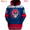Grateful Dead & Washington Capitals V1 Personalized Name & Number 3D Hoodie