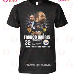 Rip Franco Harris Thank You For The Memories 1950 2022 Shirt, hoodie,  sweater, long sleeve and tank top