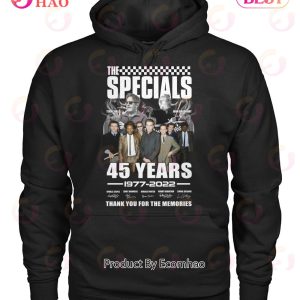 The Specials 45 Years 1977 – 2022 Thank You For The Memories T-Shirt