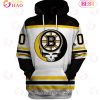 Grateful Dead & Boston Bruins V3 Personalized Name & Number 3D Hoodie