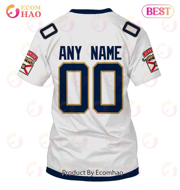 Grateful Dead & Florida Panthers Personalized Name & Number 3D Hoodie