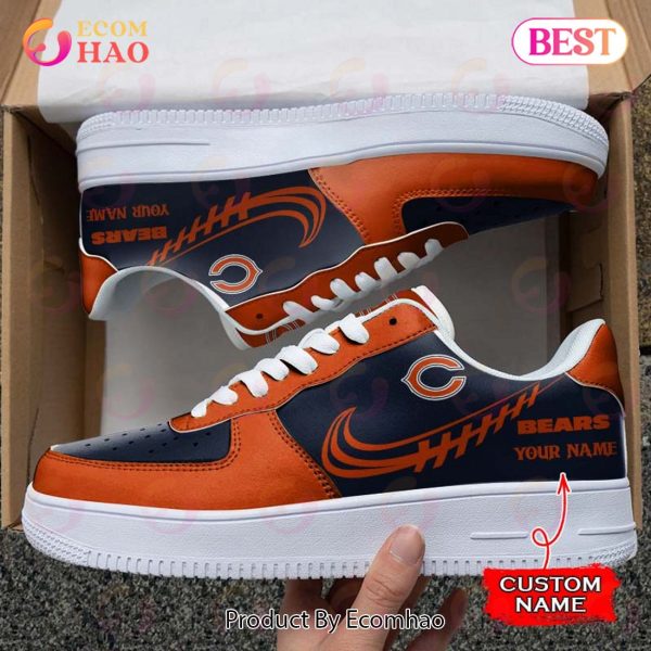 NFL Chicago Bears Air Force 1 Sneaker Custom Name