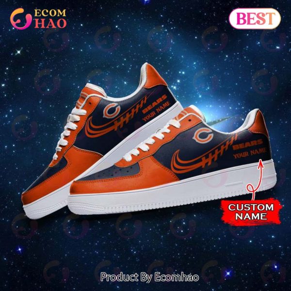 NFL Chicago Bears Air Force 1 Sneaker Custom Name