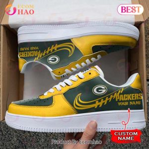 NFL Green Bay Packers Air Force 1 Sneaker Custom Name