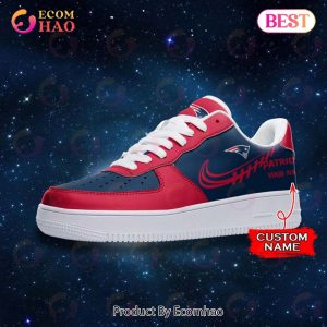 NFL New England Patriots Air Force 1 Sneaker Custom Name