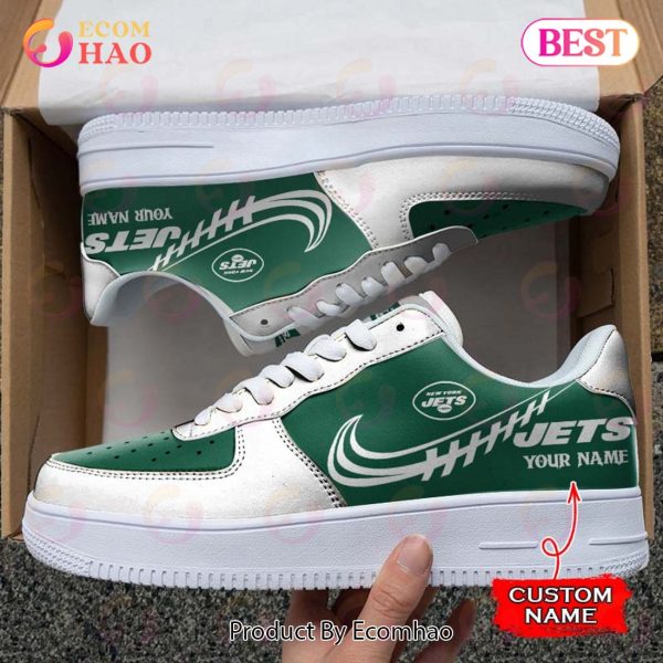 NFL New York Jets Air Force 1 Sneaker Custom Name