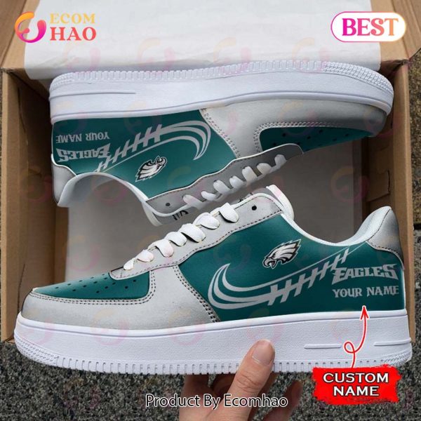 NFL Philadelphia Eagles Air Force 1 Sneaker Custom Name