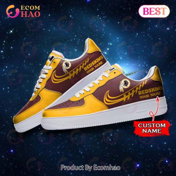 NFL Washington Redskins Air Force 1 Sneaker Custom Name