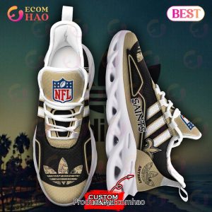 NFL New Orleans Saints Max Soul Sneaker Custom Name