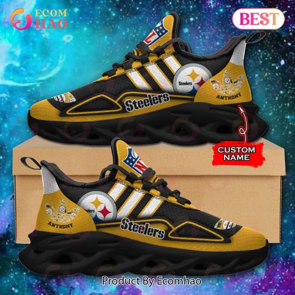NFL Pittsburgh Steelers Max Soul Sneaker Custom Name