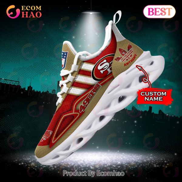 NFL San Francisco 49ers Max Soul Sneaker Custom Name