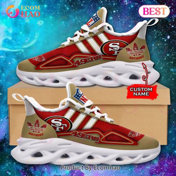 NFL San Francisco 49ers Max Soul Sneaker Custom Name