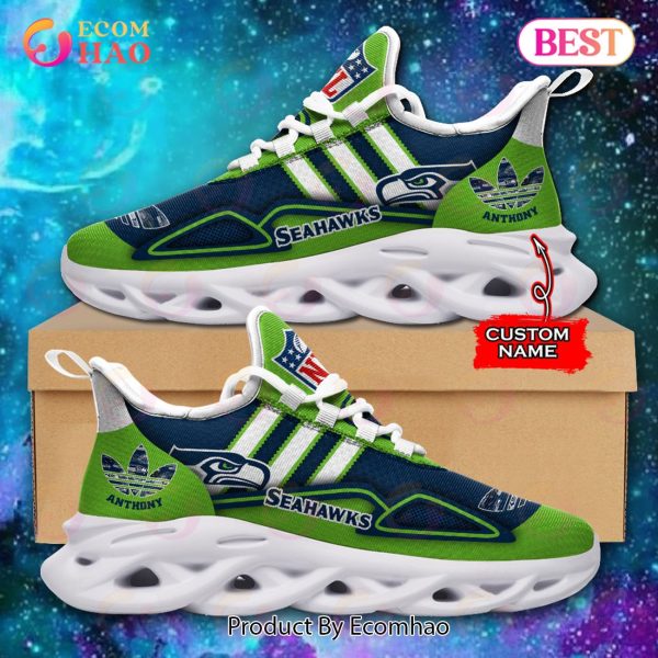 NFL Seattle Seahawks Max Soul Sneaker Custom Name