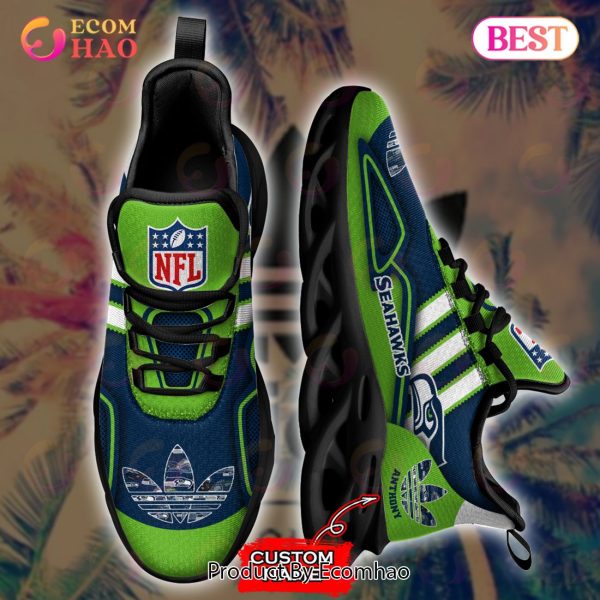 NFL Seattle Seahawks Max Soul Sneaker Custom Name