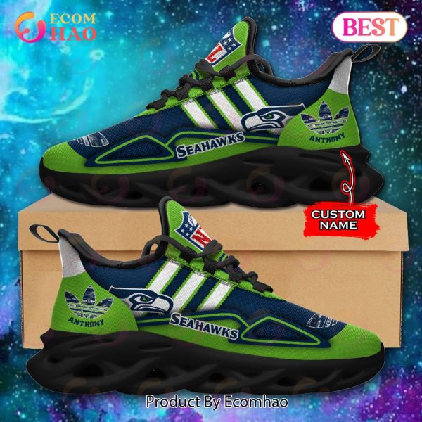 NFL Seattle Seahawks Max Soul Sneaker Custom Name