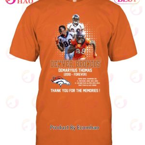 2022 Demaryius Thomas #88 Dreamthon Denver Broncos T-Shirt Gift