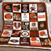 NFL Cincinnati Bengals Quilt, Fleece Blanket, Sherpa Fleece Blanket