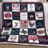 NFL Indianapolis Colts Quilt, Fleece Blanket, Sherpa Fleece Blanket