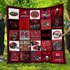 NFL Seattle Seahawks Quilt, Fleece Blanket, Sherpa Fleece Blanket