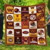 NFL Tennessee Titans Quilt, Fleece Blanket, Sherpa Fleece Blanket