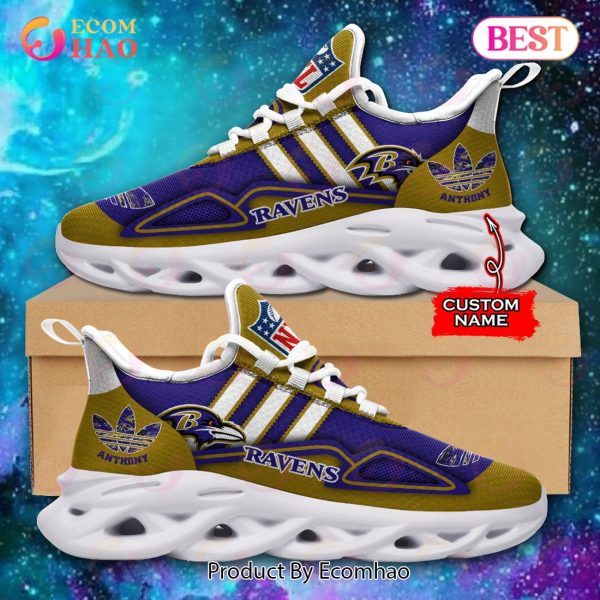NFL Baltimore Ravens Max Soul Sneaker Custom Name