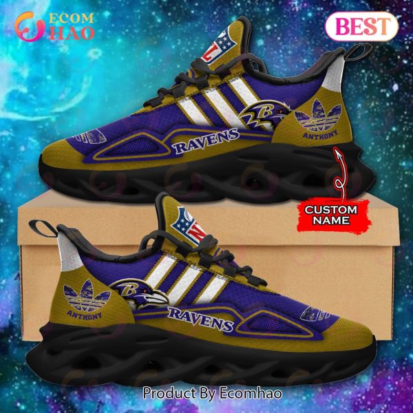 NFL Baltimore Ravens Max Soul Sneaker Custom Name