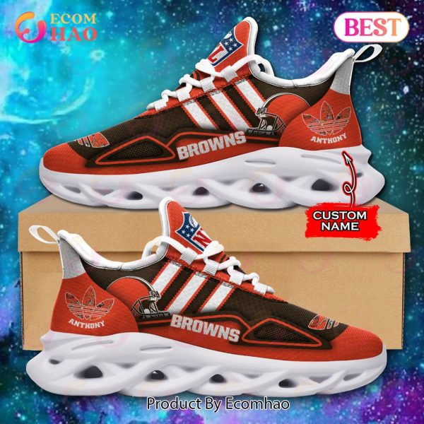 NFL Cleveland Browns Max Soul Sneaker Custom Name