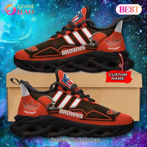 NFL Cleveland Browns Max Soul Sneaker Custom Name