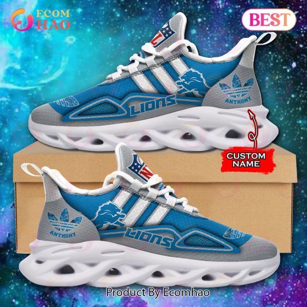 NFL Detroit Lions Max Soul Sneaker Custom Name