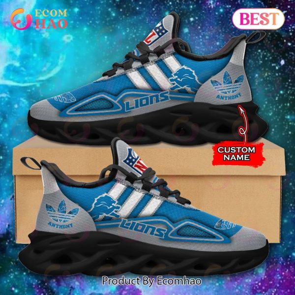 NFL Detroit Lions Max Soul Sneaker Custom Name