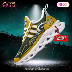 NFL Green Bay Packers Max Soul Sneaker Custom Name