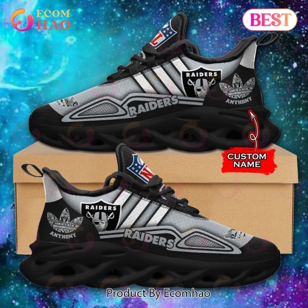 NFL Las Vegas Raiders Max Soul Sneaker Custom Name