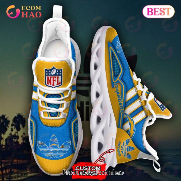 NFL Los Angeles Chargers Max Soul Sneaker Custom Name
