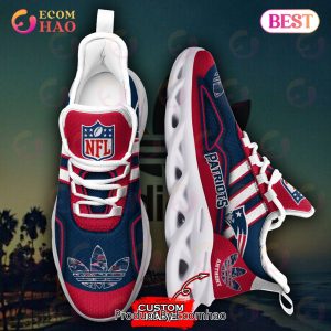 NFL New England Patriots Max Soul Sneaker Custom Name