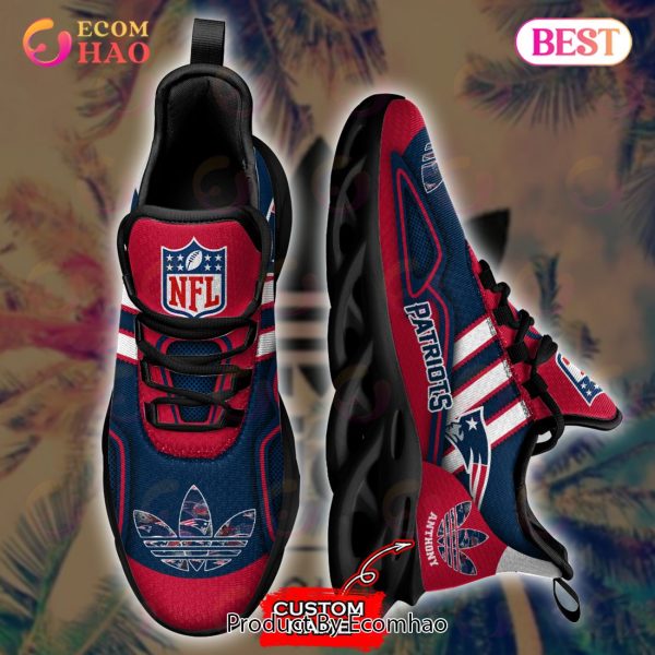 NFL New England Patriots Max Soul Sneaker Custom Name