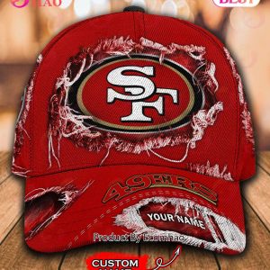 NFL San Francisco 49ers Cap Custom Name