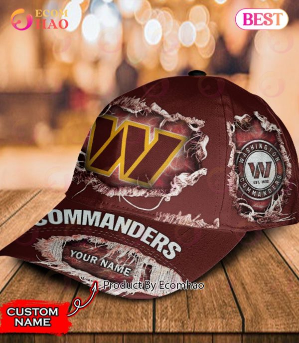NFL Washington Commanders Cap Custom Name