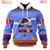 NHL Columbus Blue Jackets Special Kits With Super Mario Game Design 3D Hoodie