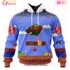 NHL Montreal Canadiens Special Kits With Super Mario Game Design 3D Hoodie