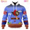 NHL New York Rangers Special Kits With Super Mario Game Design 3D Hoodie