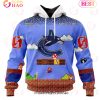 NHL Vegas Golden Knights Special Kits With Super Mario Game Design 3D Hoodie