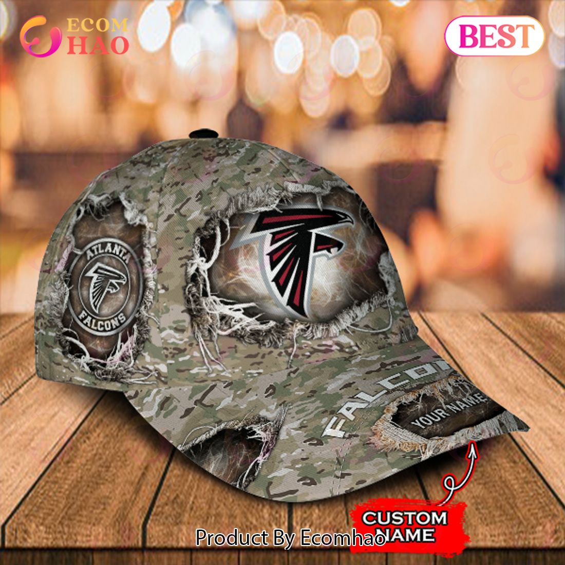 NFL Atlanta Falcons Cap Classic Custom Name