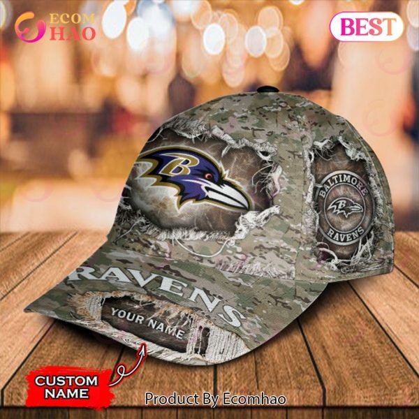 NFL Baltimore Ravens Cap Classic Custom Name