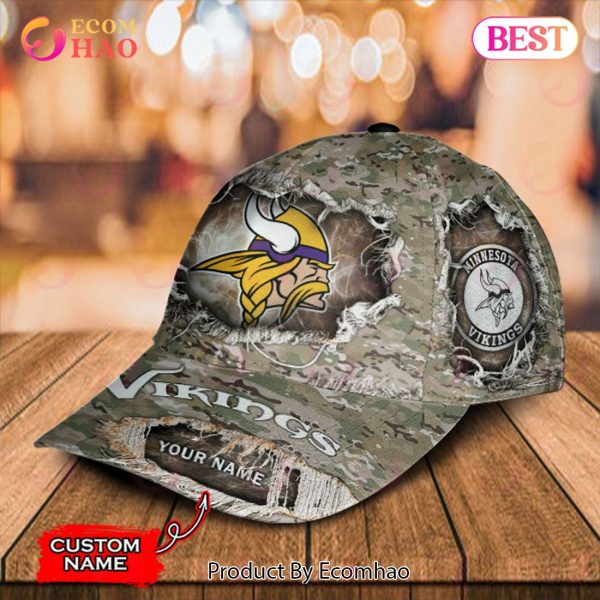 NFL Minnesota Vikings Cap Classic Custom Name