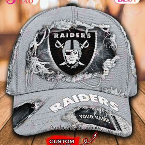 NFL Las Vegas Raiders Cap Custom Name