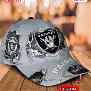 NFL Las Vegas Raiders Cap Custom Name